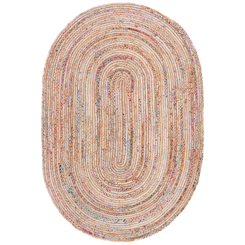 SAFAVIEH Handmade Cape Cod Marget Boho Coastal Jute Rug
