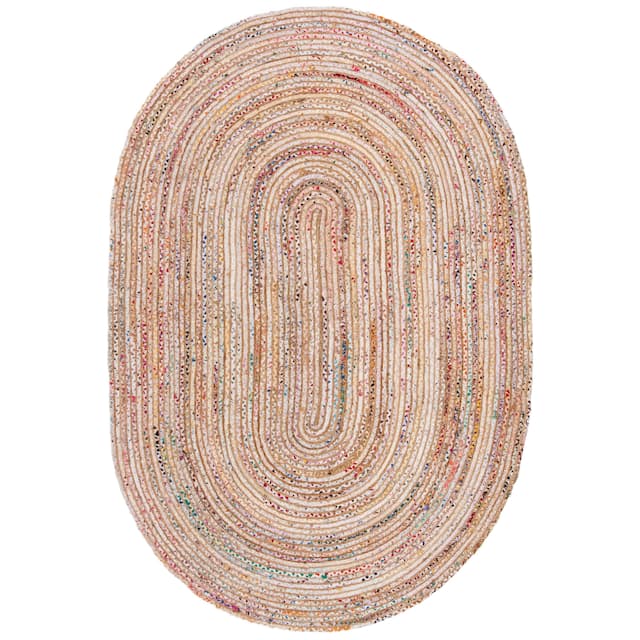 SAFAVIEH Handmade Cape Cod Marget Boho Coastal Jute Rug