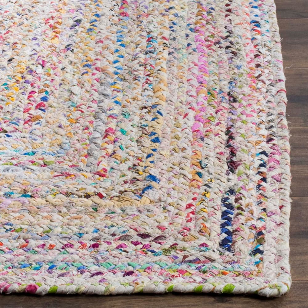 SAFAVIEH Georgine Handmade Nanny Braided Bohemian Cotton Rug