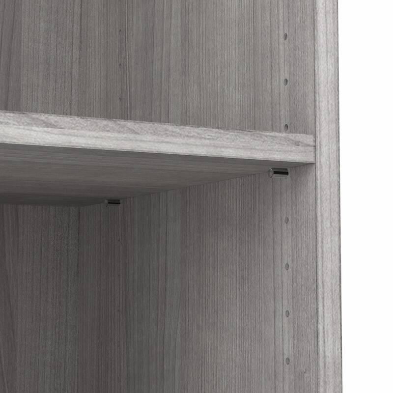 Pur 25W Closet Organizer, Tall Narrow Shelving Unit by Bestar