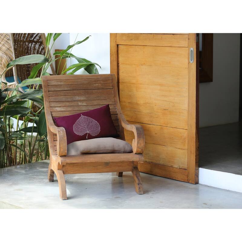 Leaf Study Fall Indoor/Outdoor Throw Pillow