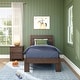 preview thumbnail 2 of 31, Max & Lily Farmhouse Twin Single Platform Bed with Headboard