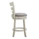 preview thumbnail 38 of 42, Verona Ladder Back Swivel Counter Height Stool by iNSPIRE Q Classic
