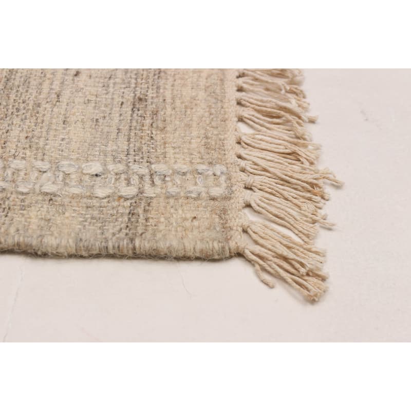 Marrakech Taupe Kilim 5'2" x 7'9" - 5'2 x 7'9