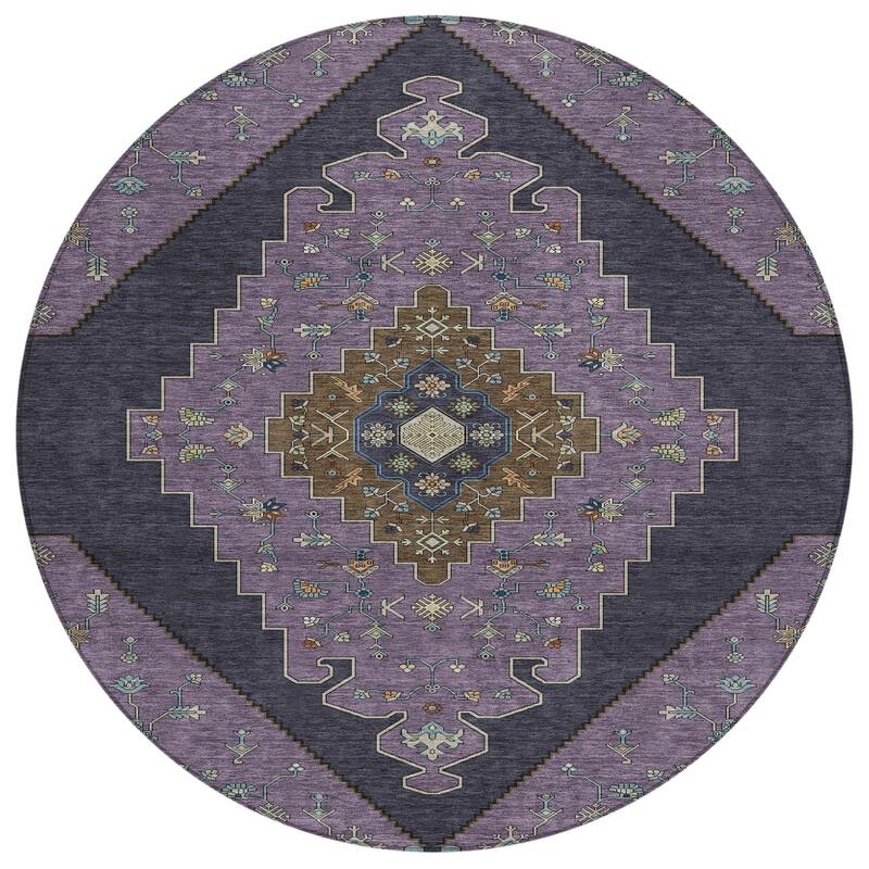 Machine Washable Indoor/ Outdoor Global Marrakesh Chantille Rug