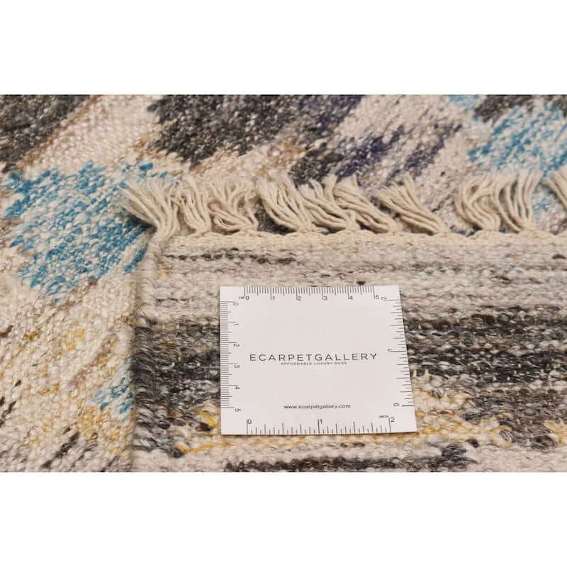 Ankara Grey Kilim 5'0" x 8'2" - 5'0 x 8'2