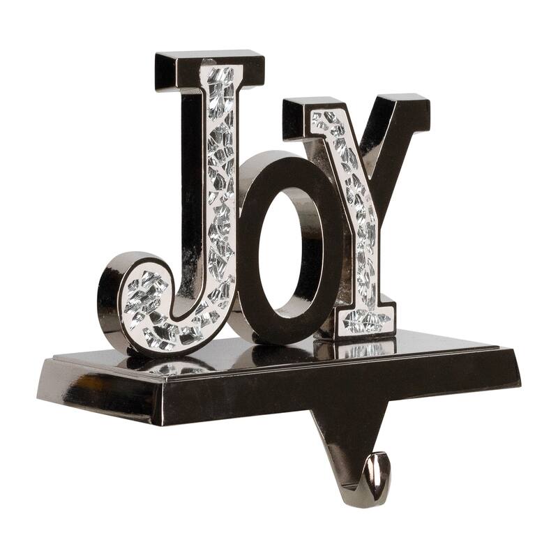 Joy Christmas Stocking Holder - 4.75"