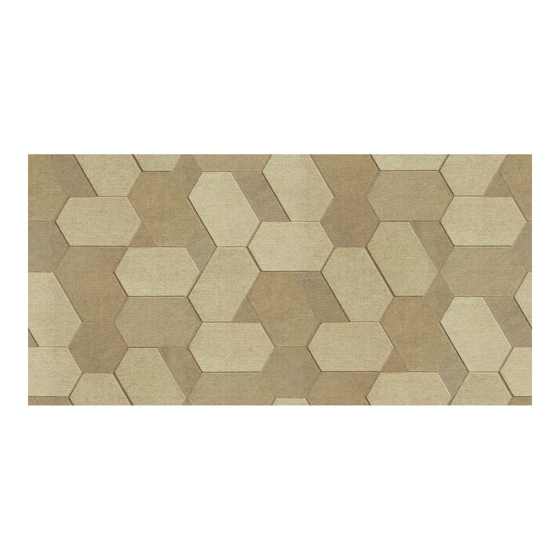Advantage Plaza Light Brown Geometric Wallpaper - 20.5 x 396 x 0.025