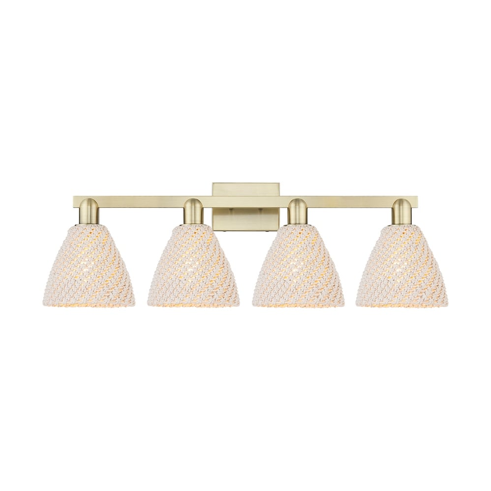 Innovations Lighting 716-4W-11-36 Natural Ballston Dome Vanity Natural