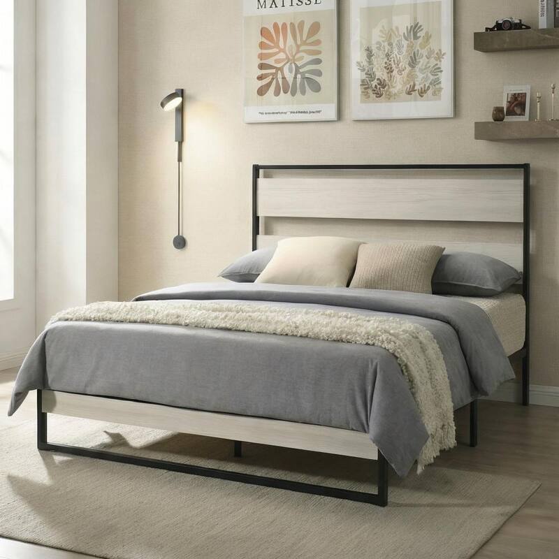 Huron Metal Platform Bed
