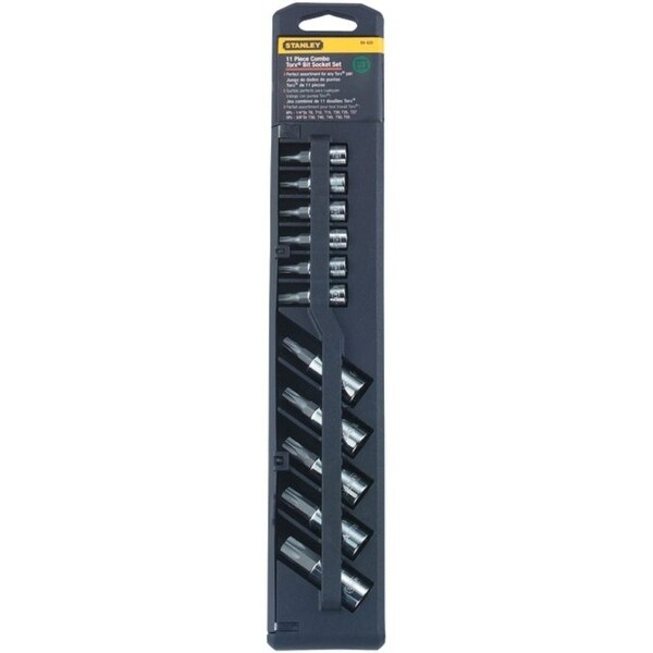 STANLEY 89-420 11-Piece 1/4" & 3/8" Professional Grade(TM) Star-Style Bit Set