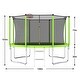 preview thumbnail 25 of 23, 12 ft. Round Outdoor Trampoline with Safety Enclosure and Basketball Hoop