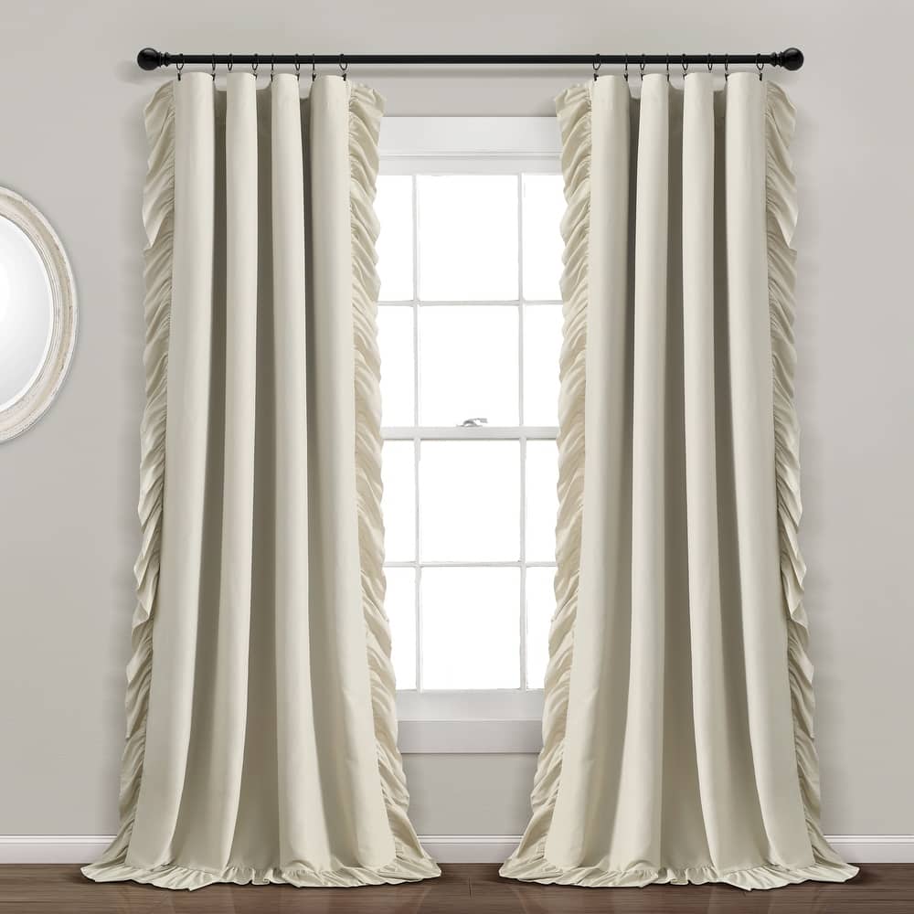Lush Decor Reyna 100 percent Lined Blackout Window Curtain Panel
