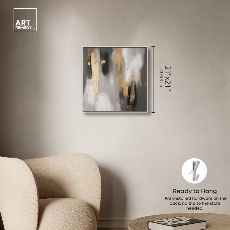 Gleaming Abyss I Canvas by Art Remedy