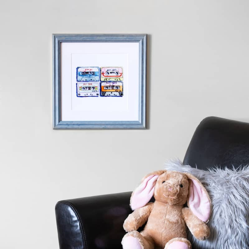 ArtToFrames Rustic Waves 12x24 Inch Picture Frame, 1.50 Inch Wood Poster Frame Available in Multiple Colors (56673-12x24)