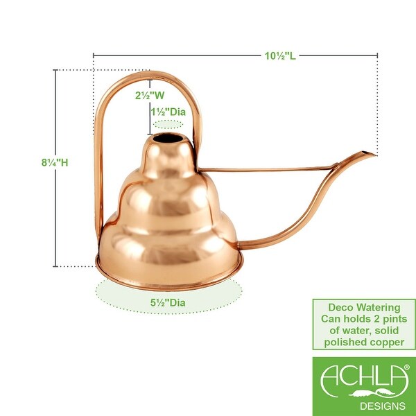 Achla Designs 3-Tiered Modern Deco Watering Can