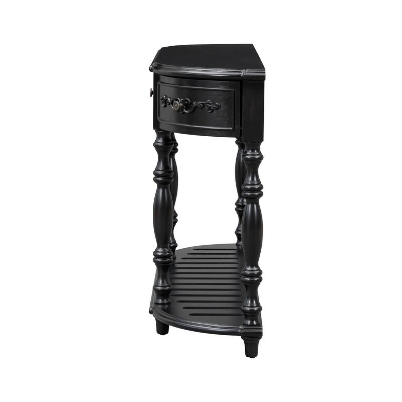 Modern and Contemporary Curved Console Table
