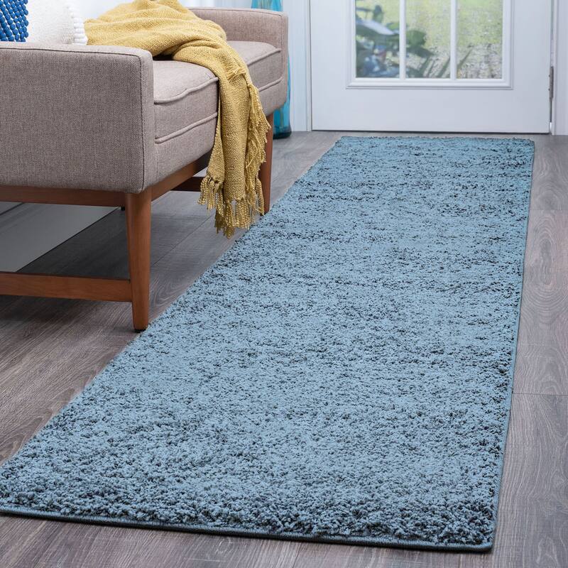 Serene Shag Solid Indoor Area Rug