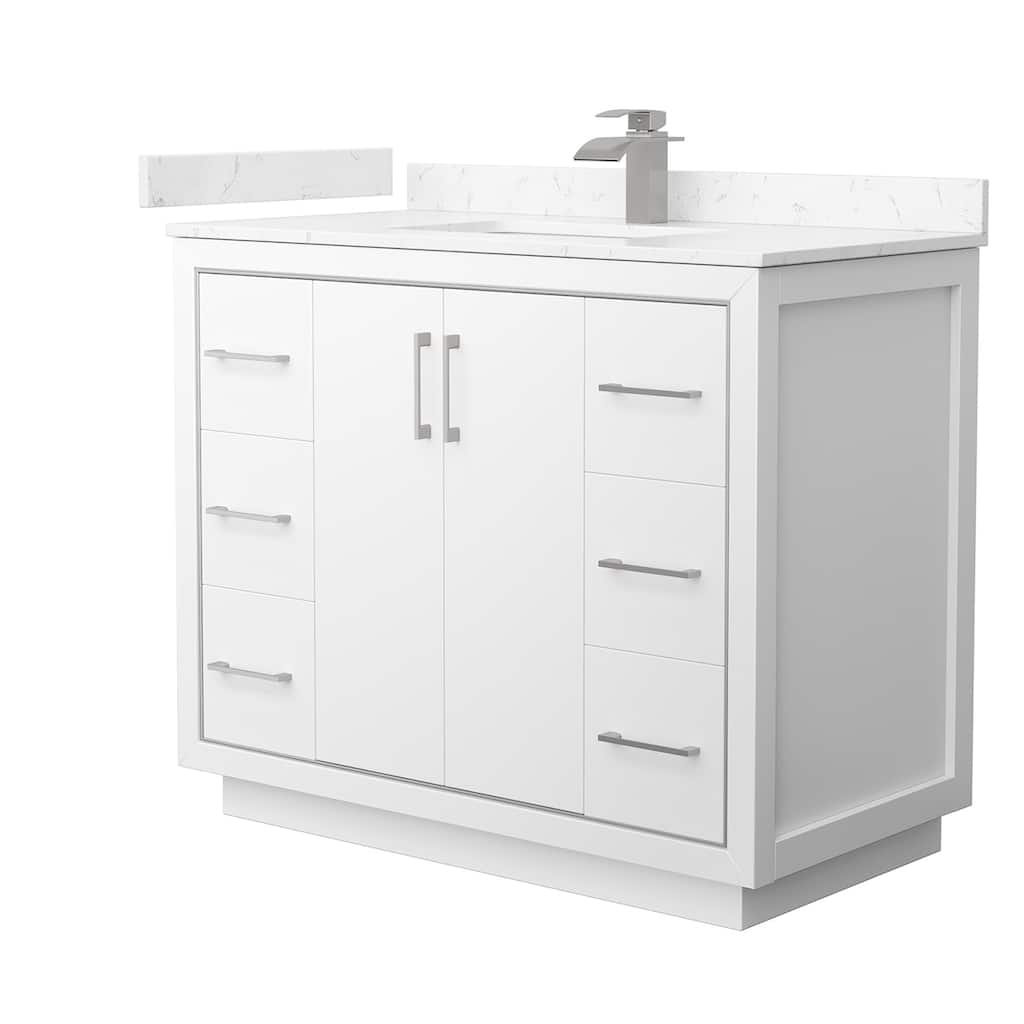 Wyndham Collection WCF1111-42S-VCA-MXX Icon 42" Free Standing Single