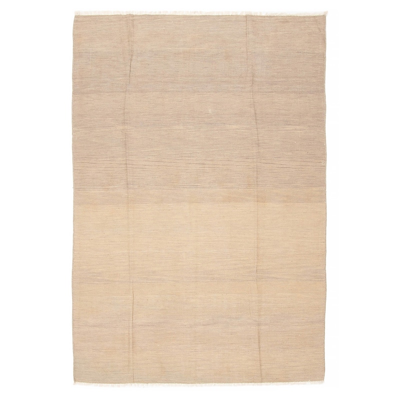 Ankara FW Khaki Kilim 5'4" x 7'9" - 5'4 x 7'9 - Khaki - 5'4 x 7'9