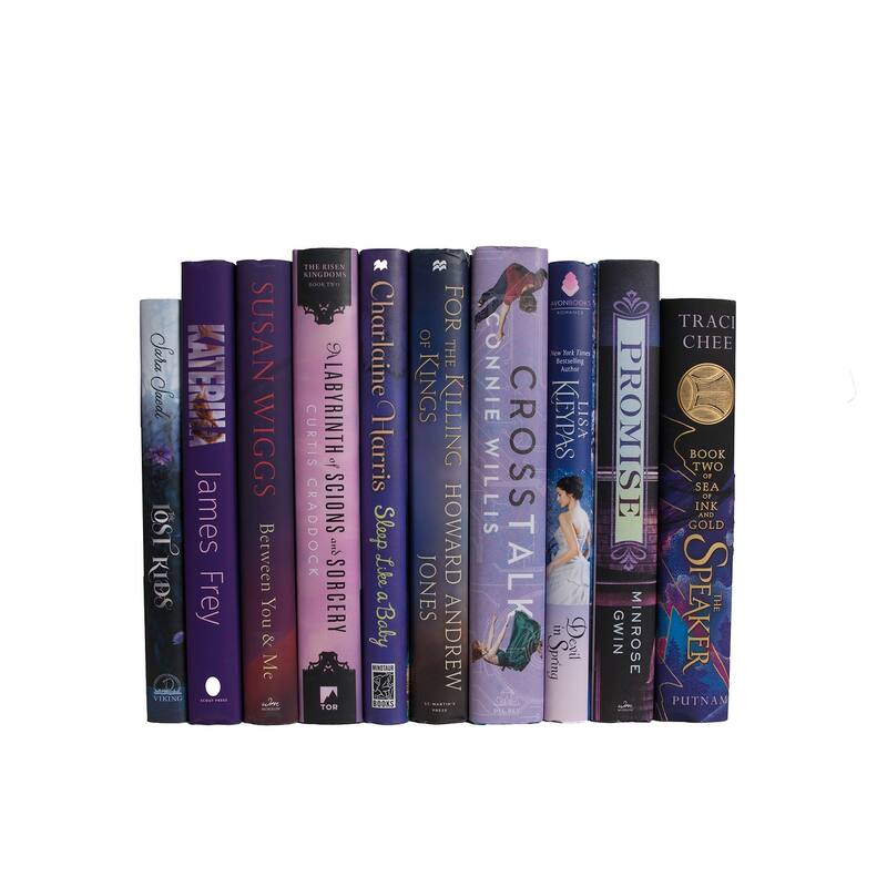 Books Purple Decorative Accessories: Frosted Berry Dust Jacket ColorPak