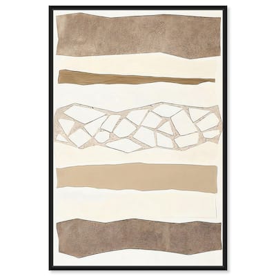 Relief Rifts I Canvas by Art Remedy