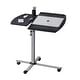 Rolling Adjustable Laptop Cart%2CHigh Quality And Durable%2C Graphite 