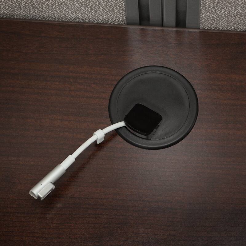 Easy Office 60W L Shaped Cubicle Desk by Bush Business Furniture
