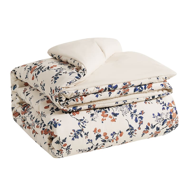 Lucky Brand Garden Bouquet Reversible Duvet Cover Sets