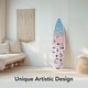preview thumbnail 24 of 76, American Art Decor Surfboard Plaque Wall Sign