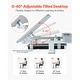 preview thumbnail 14 of 40, UIMOSO Kids Study Chair and Desk Set, Study Desk and Chair for Kids, Adjustable Height Kids Study Desk with Chair