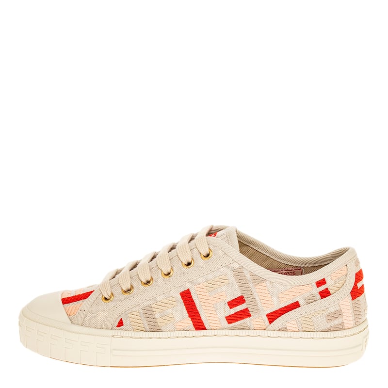 Fendi Domino Embroidered Sneakers