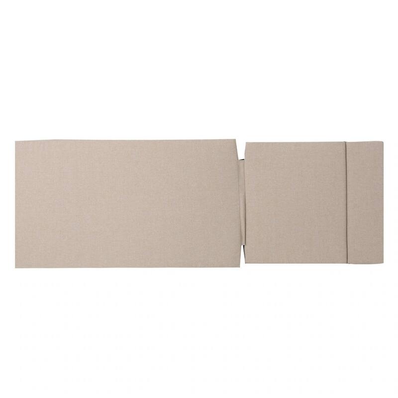 Roomfitters Salem Outdoor Chaise Lounge Cushion with Ties, Water Resistant, Patio Pad