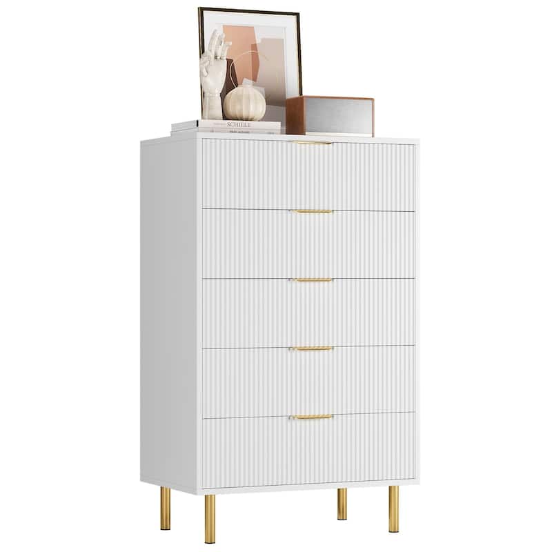 White 5 Drawer Dresser for Bedroom On Sale Bed Bath & Beyond 39553538