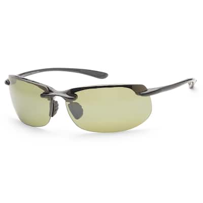 Maui Jim Men's Banyans 69 mm Black Sunglasses MJ0412SA-002