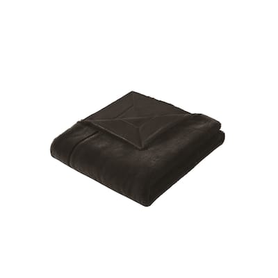 Vince Camuto Super Soft Faux Rabbit Fur 60x70 Throw in Gift Box