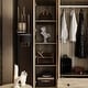 preview thumbnail 48 of 72, Rattan-Accented Wardrobe - Spacious Clothing Organizer with Style