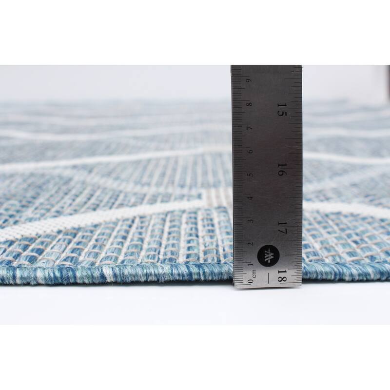 ECARPETGALLERY Veranda Abstract Indoor/ Outdoor Rug