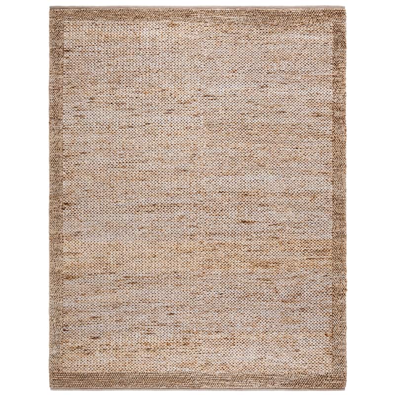 SAFAVIEH Hand-Woven Natural Fiber Shanna Casual Jute Rug - 8' x 10' - Silver