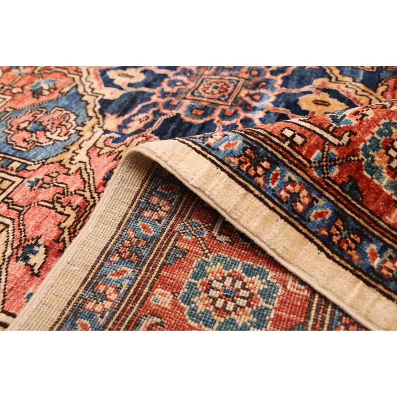 ECARPETGALLERY Hand-knotted Aryana Ivory Wool Rug - 5'7 x 7'10