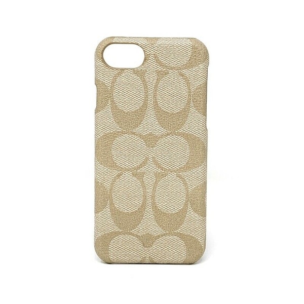 Shop Coach Signature Coated Canvas Phone Case for iPhone 8 / iPhone 7 - Free Shipping Today ...