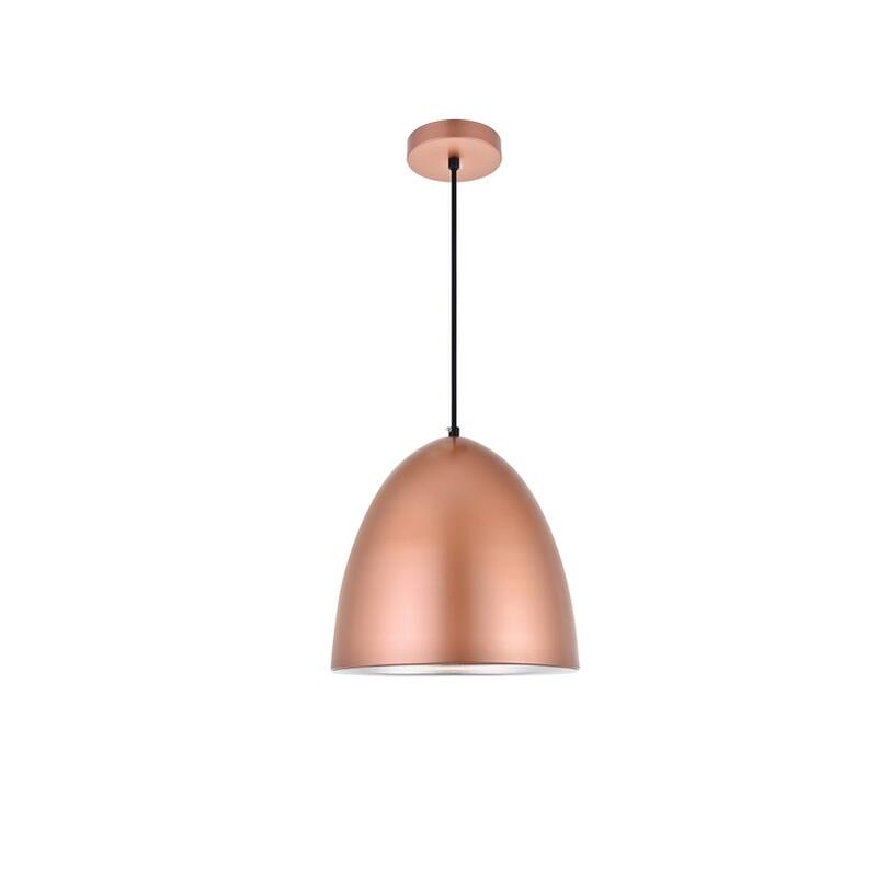 Cirus Collection 1-Light Pendant D11.5in. H12in - 11.5/12 - 11.5/12