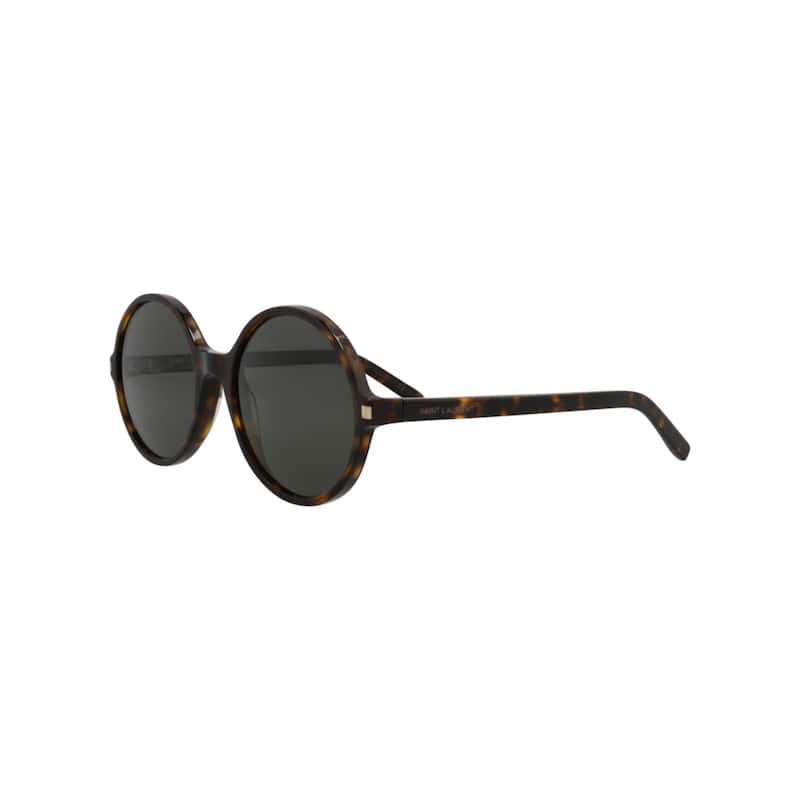Saint Laurent Round-Frame Acetate Sunglasses
