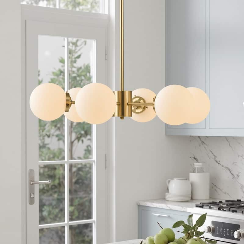 CO-Z Modern Linear Sputnik Pendant Chandelier (6/8/12 - Light)