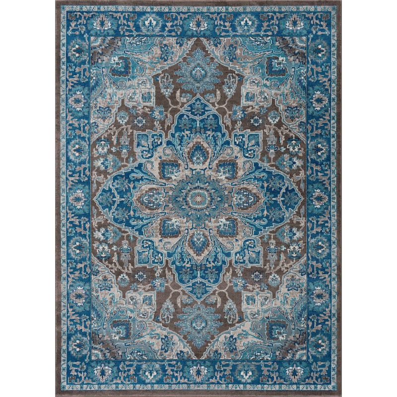 Hauteloom Mardin Oriental Persian Traditional Area Rug