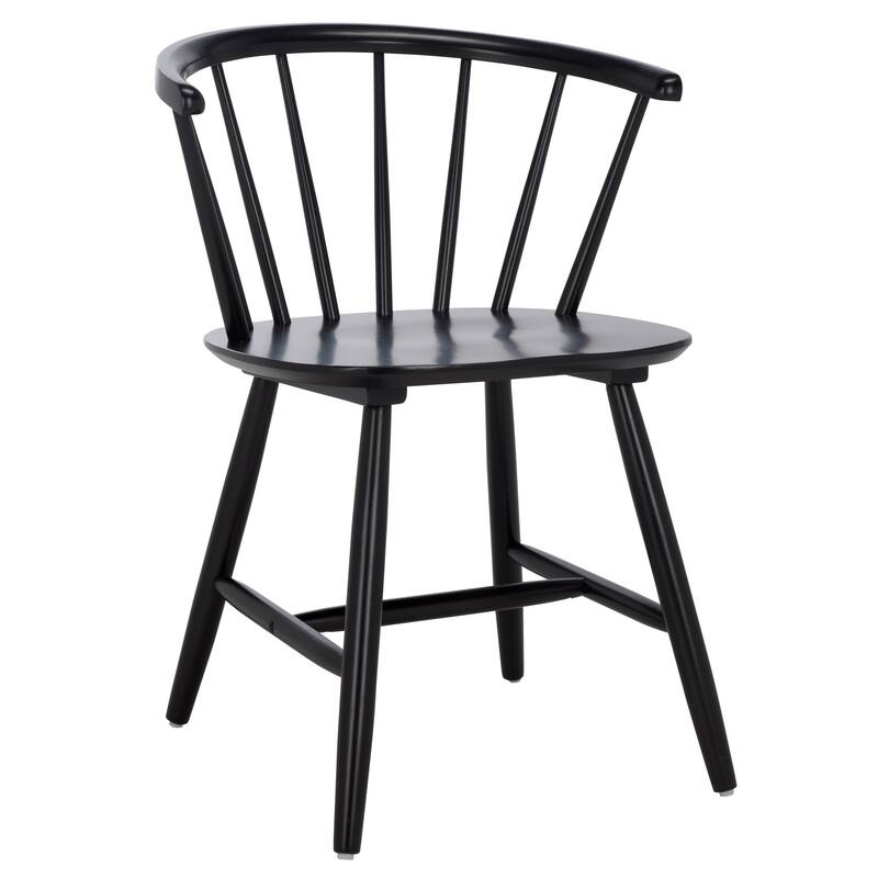 SAFAVIEH Zana Spindleback Windsor Dining Room Chair (Set of 2) - 21.3" W x 19.3" L x 29.9" H - 21"W x 19"D x 30"H