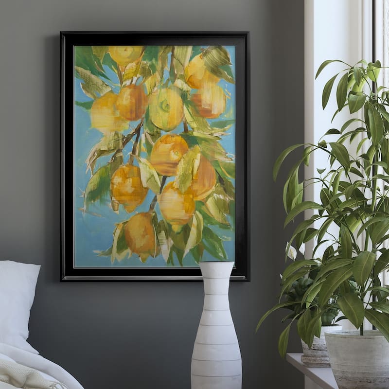 LOVELY LEMON Premium Framed Canvas - Ready to Hang