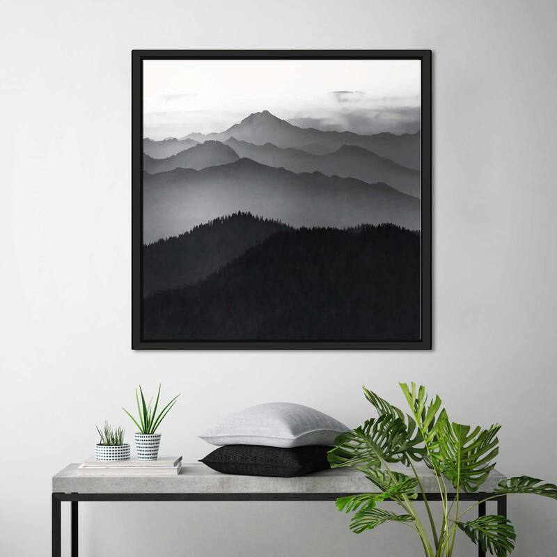 "Cascades" Print on Floating Canvas