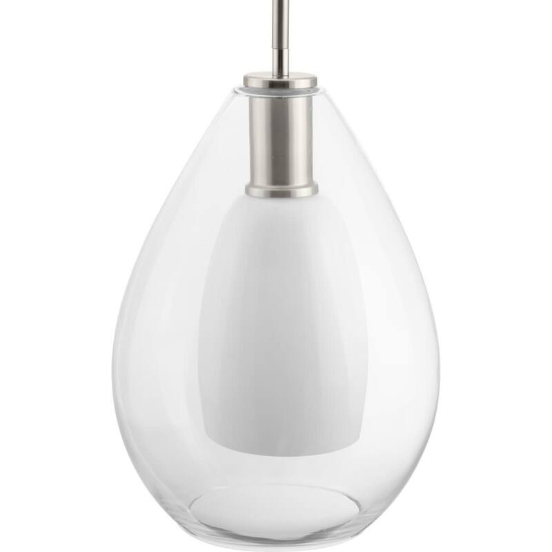 Progress Lighting P500438 Carillon 10" Wide Mini Pendant