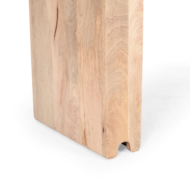 45" Thickened Farmhouse Mango Wood Console Table